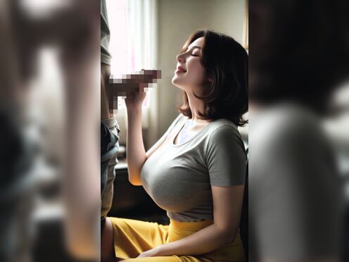 MILF handjob and fellatio