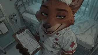 Nick Wilde at the Horse Hospital