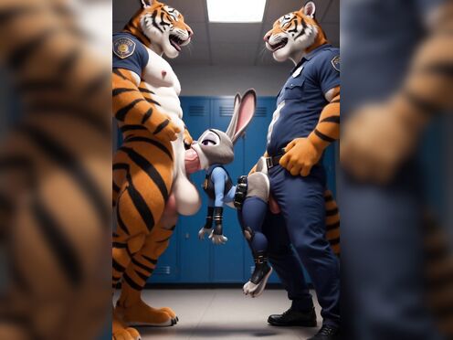 Judy Hopps first day Hazing