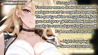 Mai Valentine wants to reward her champion with a hot sex (Sex JOI)
