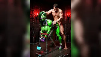 She-Hulk bondage