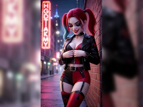Harley Quinn and Joker