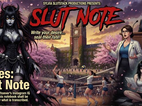 Slut Note: Volleyball Bimbofication Expansion