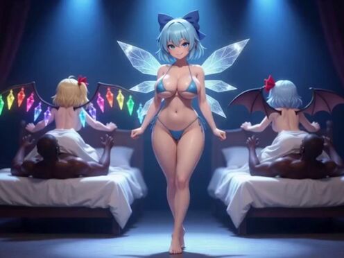 Cirno & The Scarlet Sisters BBC Worship Dance & Sex