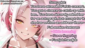 Vtuber Fefe has shaped her biggest fan into a loyal puppy (Anal JOI)