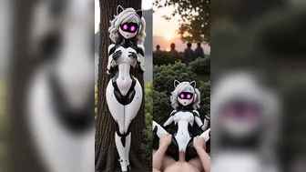 That Hot Figure of The Time is Just Perfect to Fuck Behind The Bushes.