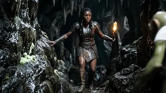 Elf in Troll Cave