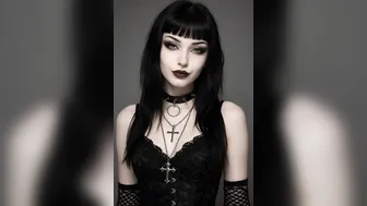 Goth Baddie gets Bukkaked