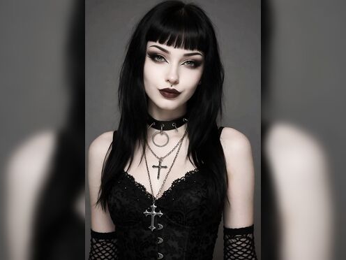 Goth Baddie gets Bukkaked