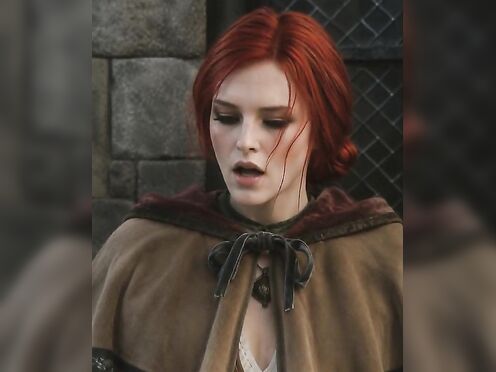 Fake AI Triss Merigold from The Witcher 3 Blacked