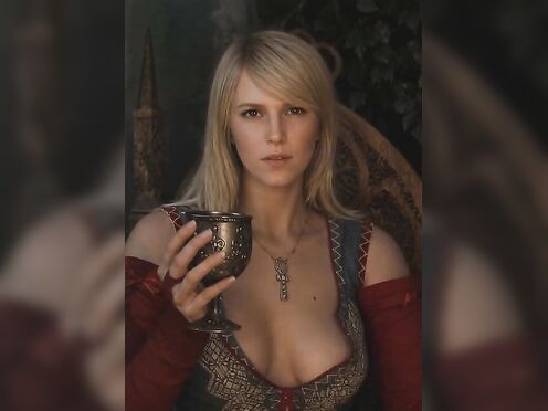 Fake AI Keira Metz from The Witcher 3 Side Sex