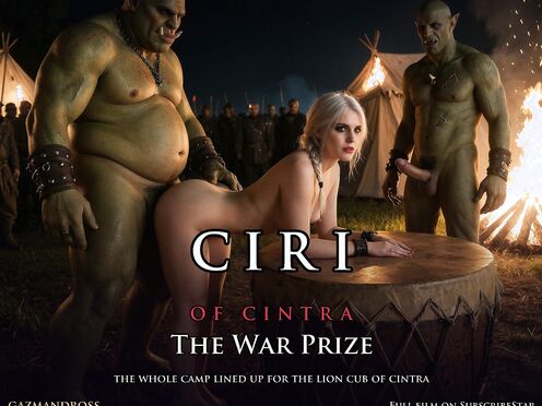 Ciri of Cintra Taken as a War Prize by an Orc Camp - The War Prize (Trailer)