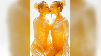 Honey Girls kissing