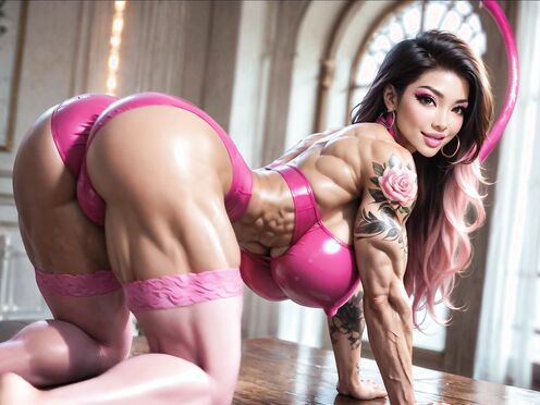 Beautiful Futa Muscle Girls
