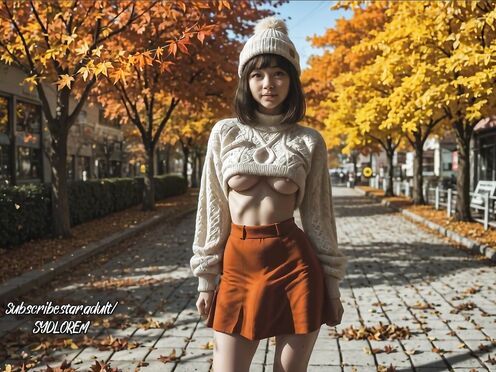 Cute exhibitionist
