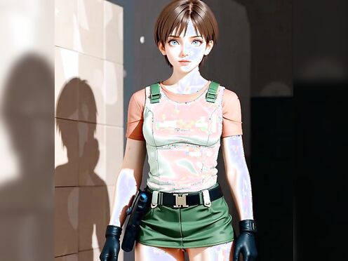 Rebecca chambers Ass surprise