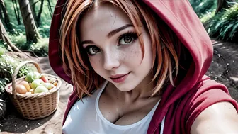 Red "Riding" Hood.