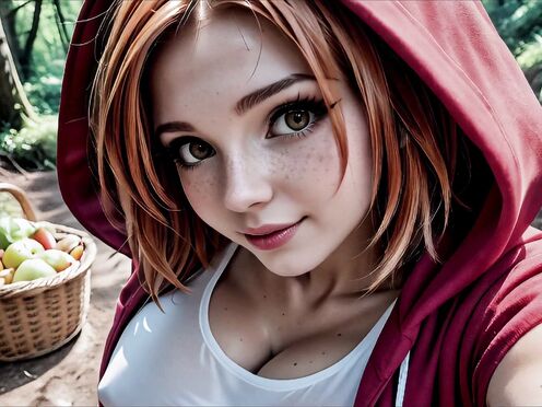 Red "Riding" Hood.