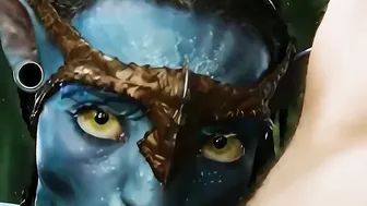 Neytiri blowjob&cumshot