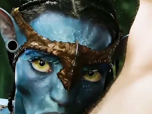 Neytiri blowjob&cumshot