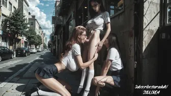 Futas are allowed to have public sex in this city