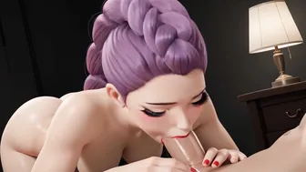 Rumi BlowJob Deepthroat CumInside