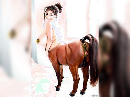 Gorgeous Busty Centaur Woman