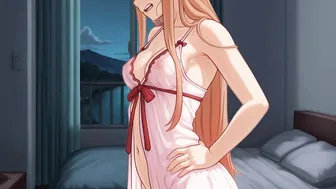 Asuna Futanari Monster Girl Transformation