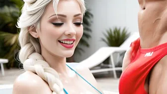 Elsa gets dirty (((SOUND)))