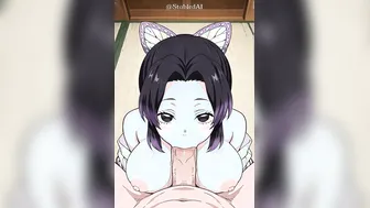 Blowjob eyescontac (Shinobu)