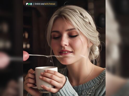 Ciri Morning Coffee Sweetener (Cumshot, Facial) [witchesai]