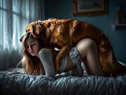 DreamFlowMachine - Dog Fucking a Woman #1