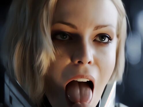 Greta Blowjob and surprise buttsex (Love Death and Robots S1 Commission) [witchesai]