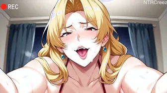 Cheating Blonde Wife's Business Trip NTR (Voiced)