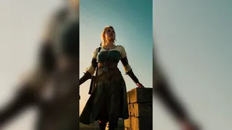 Ciri's Journey - the Continent to Night City