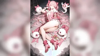 Magical girl resting