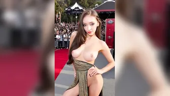 topless red carpet princess