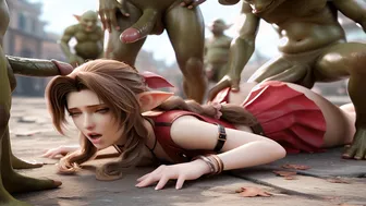 Aerith In Trouble
