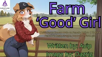 Furry Audio Book: Farmer 'Good' girl