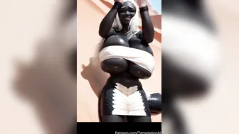 Snake Girl Huge Breasts Bouncing