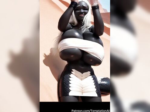 Snake Girl Huge Breasts Bouncing