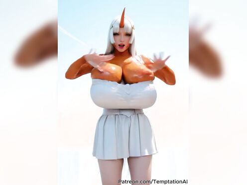 Lizard Girl Huge Tits Dancing