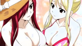 Fairy Tail - Erza and Lucy