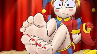 pomni Feet