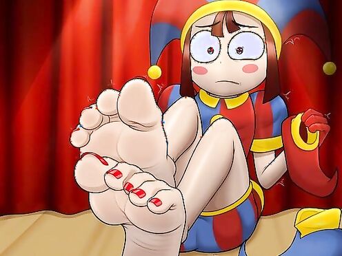 pomni Feet