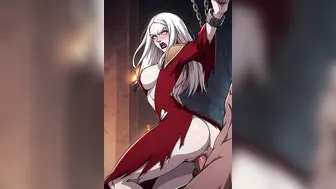 Carmilla the Red taking her punishment