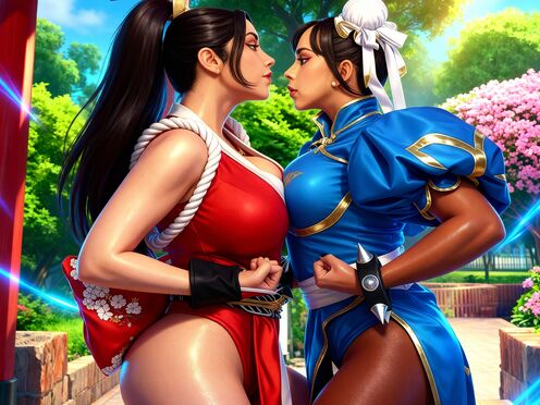 SNK & CAPCOM Female Fighters
