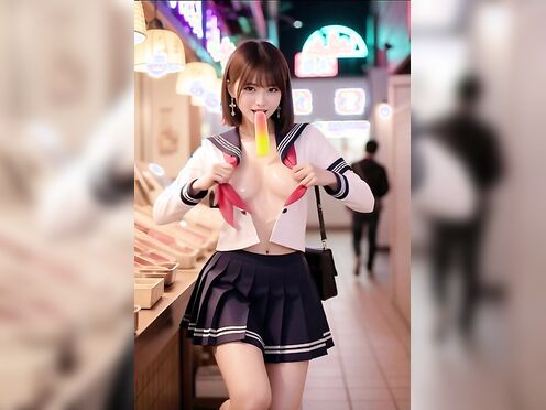 Bikini Lick: Night Market Flash♡