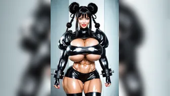 Muscle Mistress series...Clean MY Latex subby...