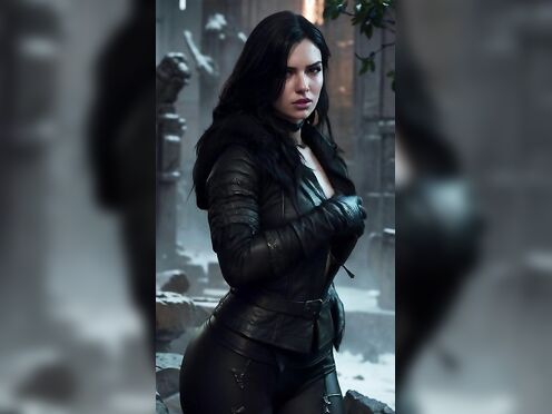 Yennefer getting naked